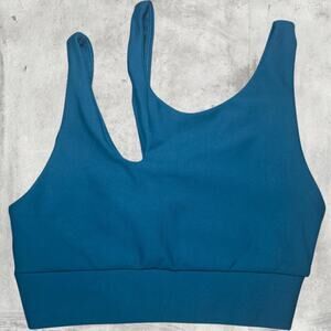Blue becco sports bra activewear